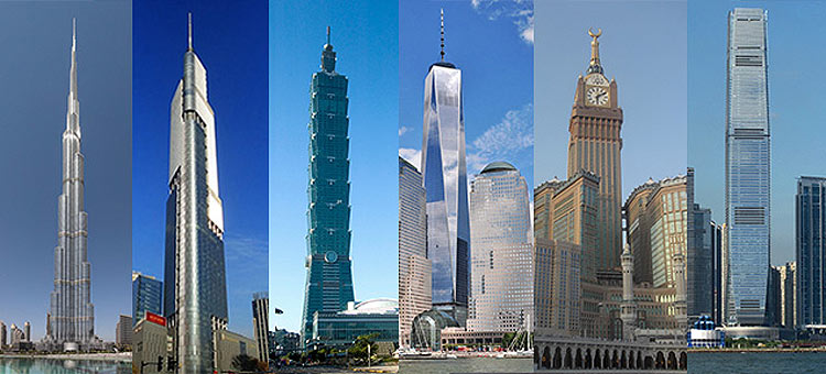 9 Fotos En Alta Resolución De Los 9 Rascacielos Más Altos Del Mundo