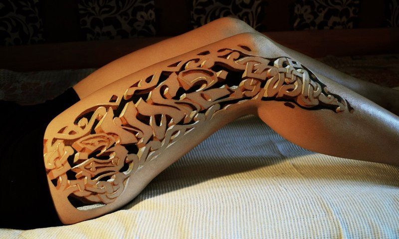 15 Tatuajes 3D que te asombrarán y te horrorizarán por igual