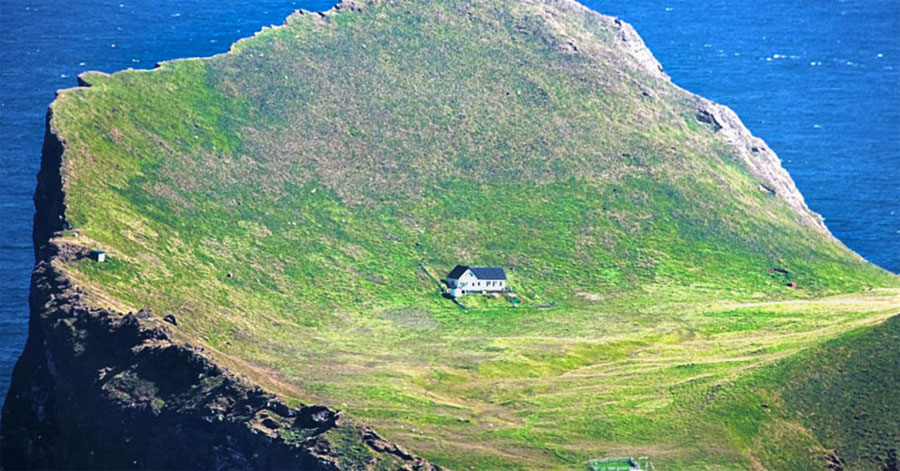 En esta pequeÃ±a isla se encuentra una de las casas mÃ¡s aisladas y